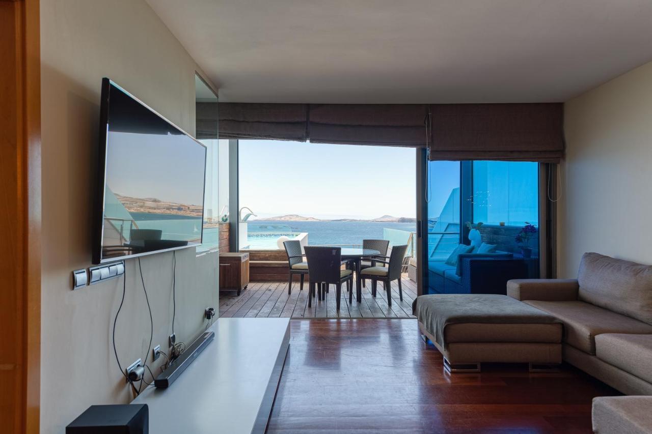 Penthouse With Private Swimming Pool Lägenhet Melenara Exteriör bild
